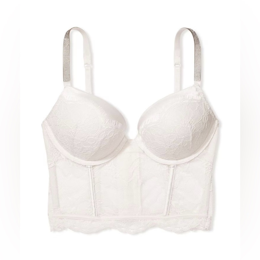 Victoria's Secret Very Sexy Bombshell Add-2-Cups Push-Up Corset Bra Size 36c🤍 - Picture 6 of 16